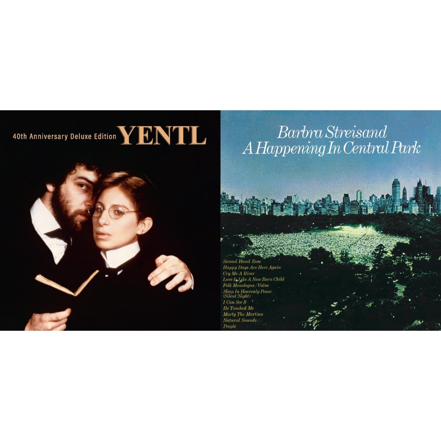 Yentl: 40Th Anniversary Deluxe Edition (2CD) & Happening In Central Park