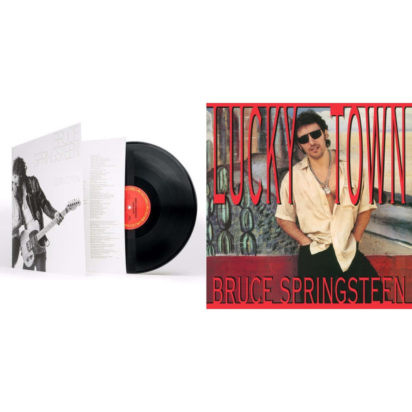 Born To Run (180G/Gatefold) & Lucky Town (140G/Dl Code)