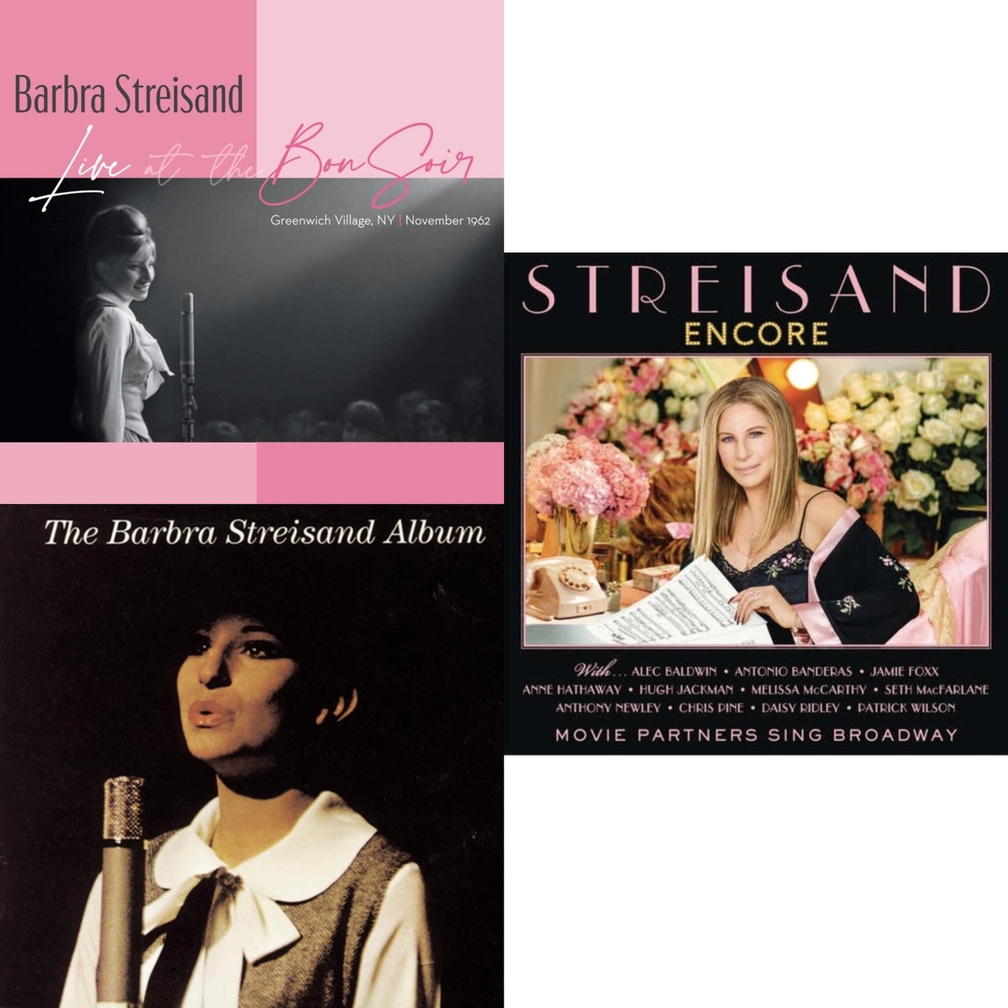 Live At The Bon Soir & Barbra Streisand Album & Encore: Movie Partners Sing Broadway
