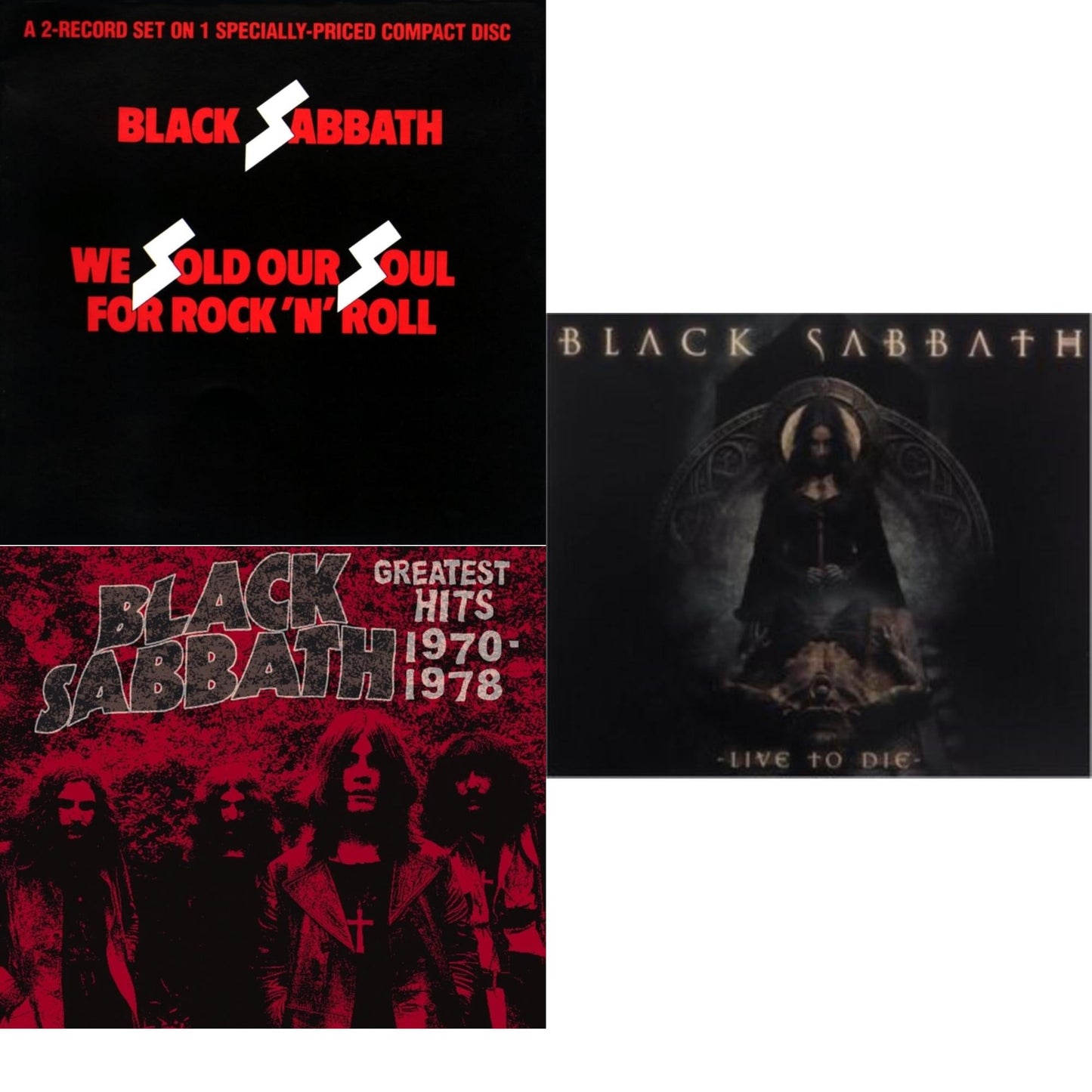 We Sold Our Soul For Rock N Roll & Greatest Hits 1970 - 1978 & Live To Die (4CD)