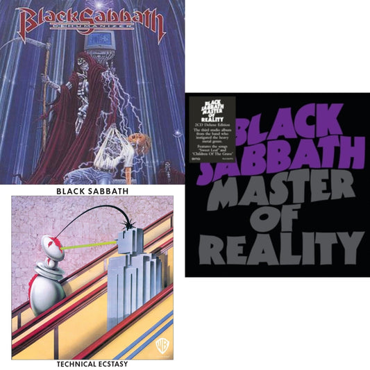 Dehumanizer & Technical Ecstasy & Master Of Reality (Deluxe Edition/2CD)
