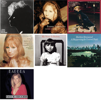 Greatest Hits Vol.2 & Higher Ground & Broadway Album & Greatest Hits & My Name Is Barbra & Happening In Central Park & Back To Brooklyn