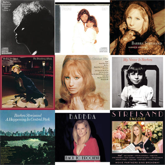 Greatest Hits Vol.2 & Guilty & Higher Ground & Broadway Album & Greatest Hits & My Name Is Barbra & Happening In Central Park & Back To Brooklyn & Encore: Movie Partners Sing Broadway