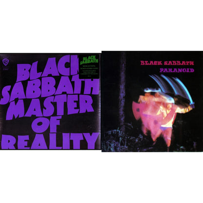 This is a 2 LP Vinyl SKU bundle.
1.This LP Vinyl is brand new.Format: LP VinylThis item's title is: Master Of Reality (180G)Artist: Black SabbathLabel: RHINO/WARNER BROS.Barcode: 081227946739Release Date: 8/5/2016
2.This LP Vinyl is brand new.