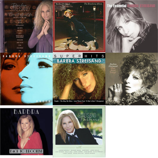 Secret Of Life: Partners, Volume 2 & Broadway Album & Essential Barbra Streisand & Duets & Super Hits & What About Today & Back To Brooklyn & Partners