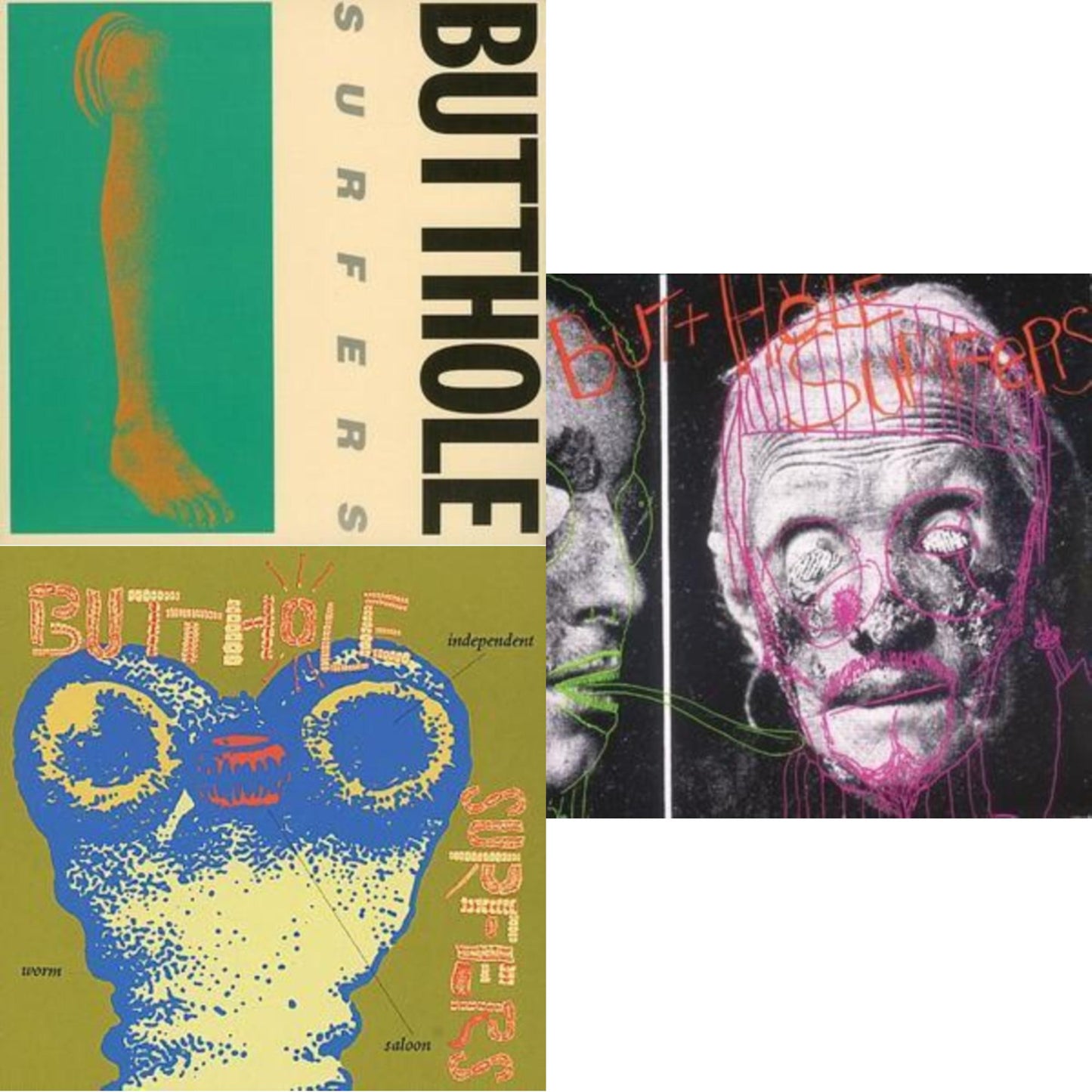 This is a 3 CD SKU bundle.
1.This CD is brand new.Format: CDMusic Style: Art RockThis item's title is: Rembrandt PussyhorseArtist: Butthole SurfersLabel: Latino Bugger VeilBarcode: 697410000425Release Date: 1/6/2017
2.This CD is brand new.