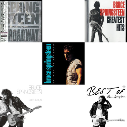 This is a 5 CD SKU bundle.
1.This CD is brand new.Format: CDMusic Style: SoundtrackThis item's title is: Springsteen On Broadway (Ltd/Booklet/Paper Jacket)Artist: Bruce SpringsteenLabel: SONYBarcode: 4547366383188Release Date: 12/14/2018
2.This CD is brand new.