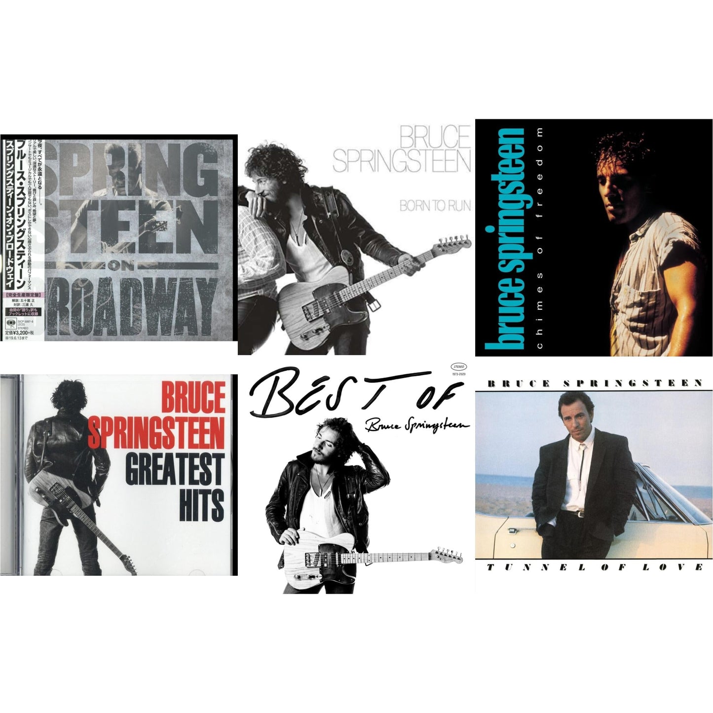 This is a 6 CD SKU bundle.
1.This CD is brand new.Format: CDMusic Style: SoundtrackThis item's title is: Springsteen On Broadway (Ltd/Booklet/Paper Jacket)Artist: Bruce SpringsteenLabel: SONYBarcode: 4547366383188Release Date: 12/14/2018
2.This CD is brand new.