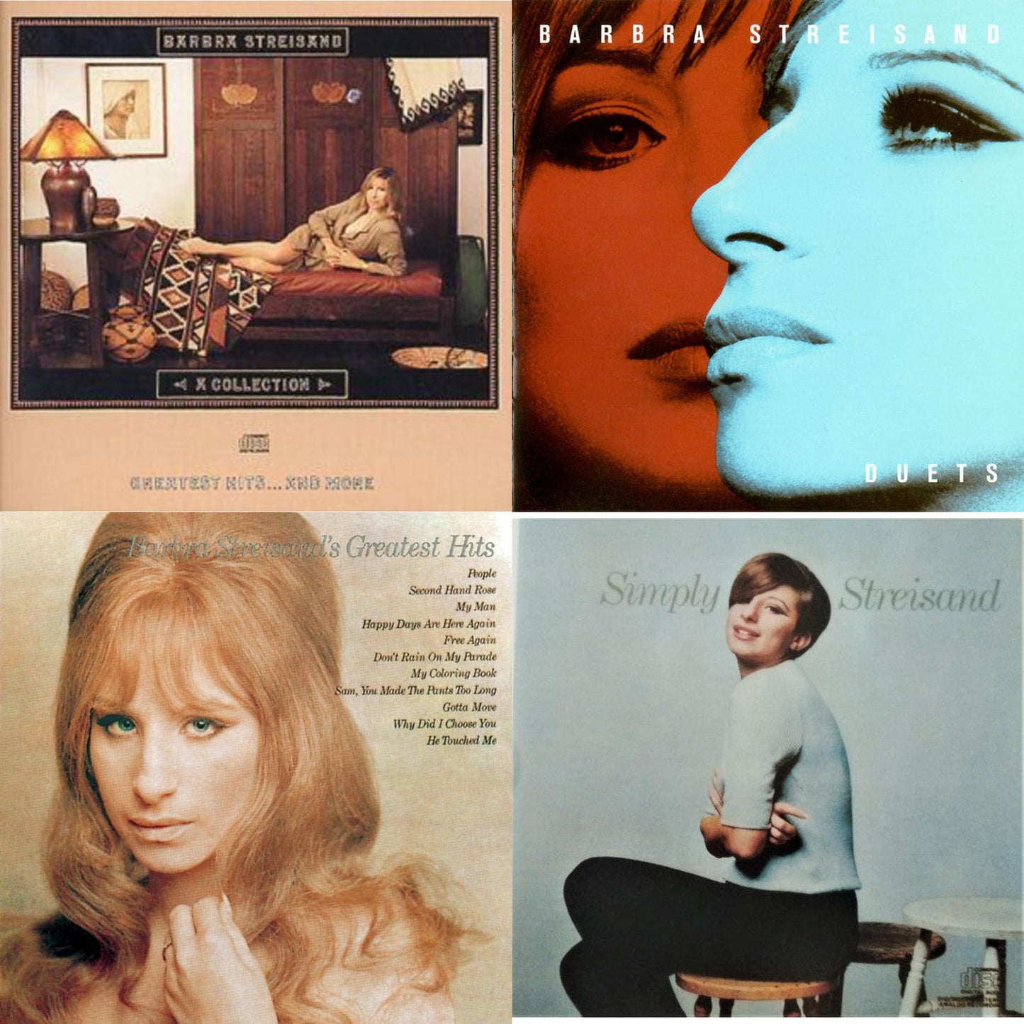 Collection: Greatest Hits & More & Duets & Greatest Hits & Simply Streisand