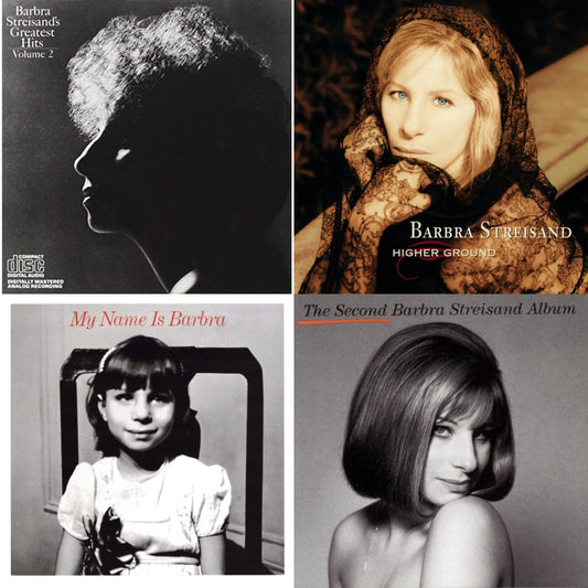 Greatest Hits Vol.2 & Higher Ground & My Name Is Barbra & Second Barbra Streisand Album