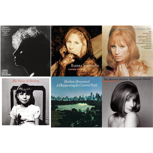 Greatest Hits Vol.2 & Higher Ground & Greatest Hits & My Name Is Barbra & Happening In Central Park & Second Barbra Streisand Album