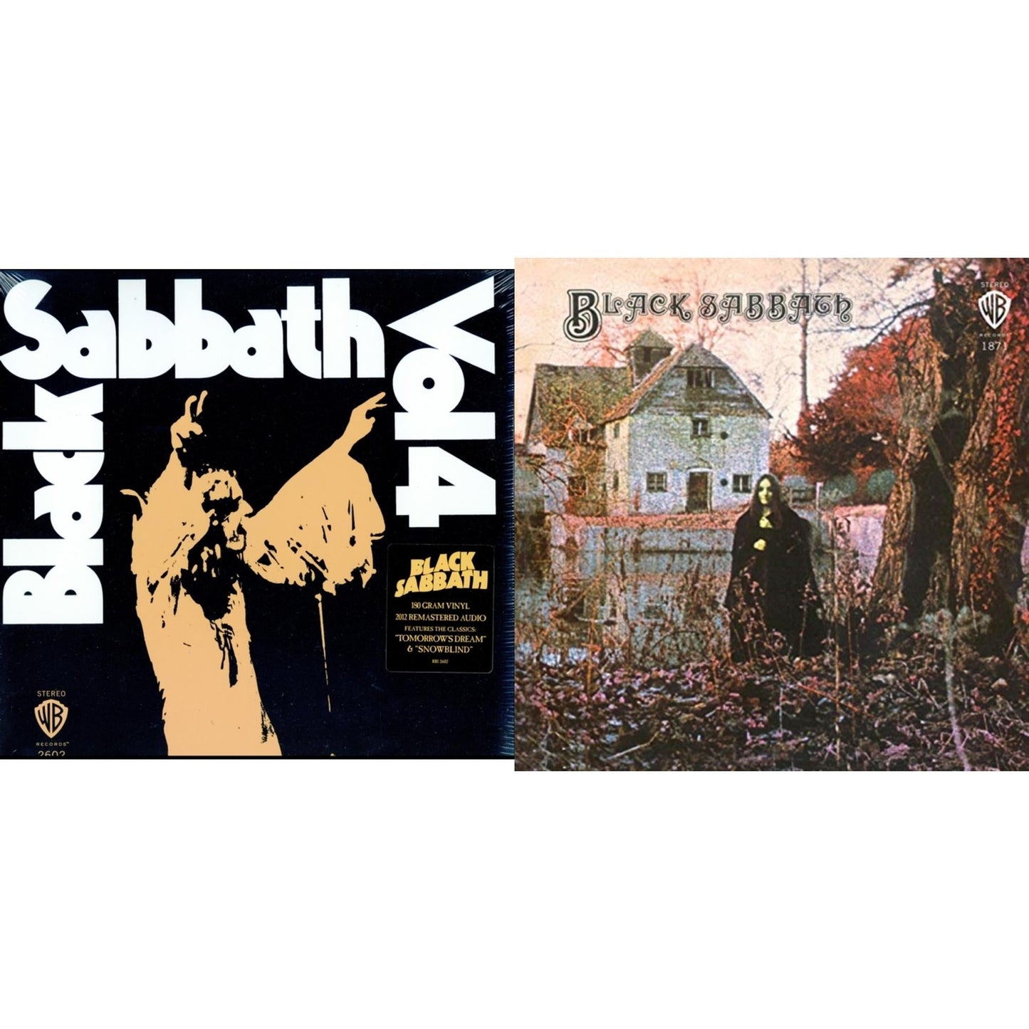 Vol. 4 (180G) & Black Sabbath (180G)