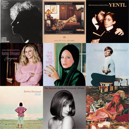 Greatest Hits Vol.2 & Collection: Greatest Hits & More & Yentl: 40Th Anniversary Deluxe Edition (2CD) & Evergreens : Celebrating Six Decades On Columbia Records & Way We Were & Simply Streisand & People & Second Barbra Streisand Album & Lazy Afternoon