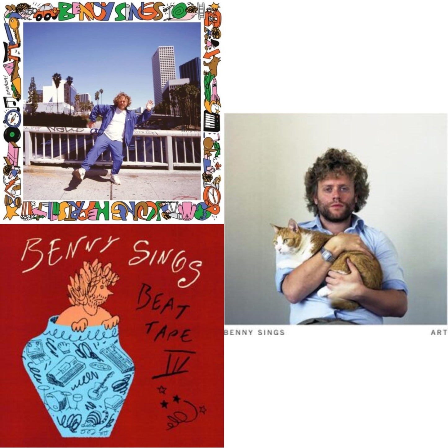 Young Hearts (Sky Blue LP Vinyl) & Beat Tape Iii & Art (Clear & White LP Vinyl)