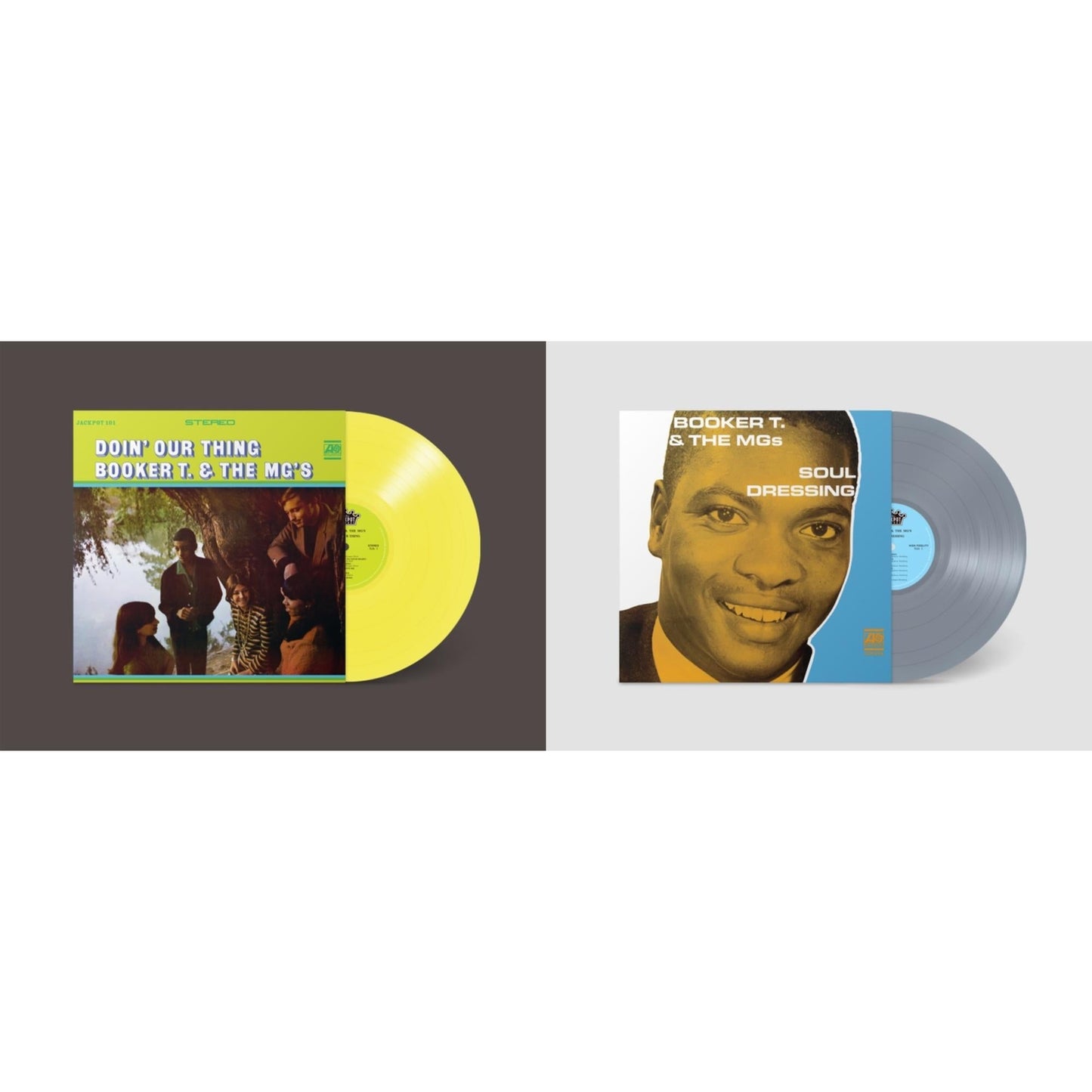 This is a 2 LP Vinyl SKU bundle.
1.This LP Vinyl is brand new.Format: LP VinylThis item's title is: Doin Our Thing (Yellow LP Vinyl) (Ams Exclusive)Artist: Booker T & The MgsLabel: JACKPOT RECORDSBarcode: 843563157060Release Date: 10/6/2023
2.This LP Vinyl is brand new.