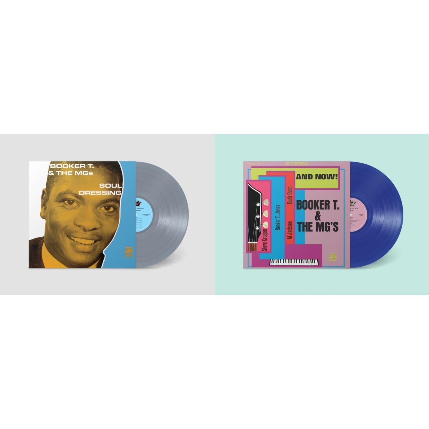This is a 2 LP Vinyl SKU bundle.
1.This LP Vinyl is brand new.Format: LP VinylThis item's title is: Soul Dressing (Grey LP Vinyl) (Ams Exclusive)Artist: Booker T & The MgsLabel: JACKPOT RECORDSBarcode: 843563156971Release Date: 10/6/2023
2.This LP Vinyl is brand new.