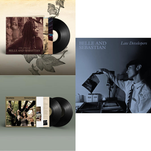 This is a 3 LP Vinyl SKU bundle.
1.This LP Vinyl is brand new.Format: LP VinylMusic Style: Soul-JazzThis item's title is: Bit Of PreviousArtist: Belle & SebastianLabel: MATADORBarcode: 191401184519Release Date: 5/6/2022
2.This LP Vinyl is brand new.