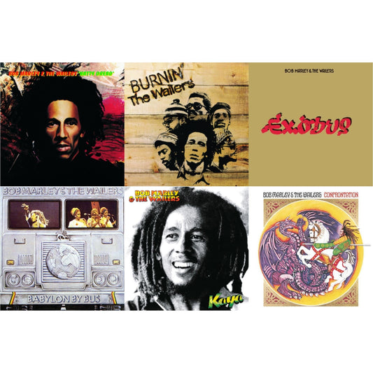 Natty Dread (180G) & Burnin (180G) & Exodus & Babylon By Bus & Kaya & Confrontation