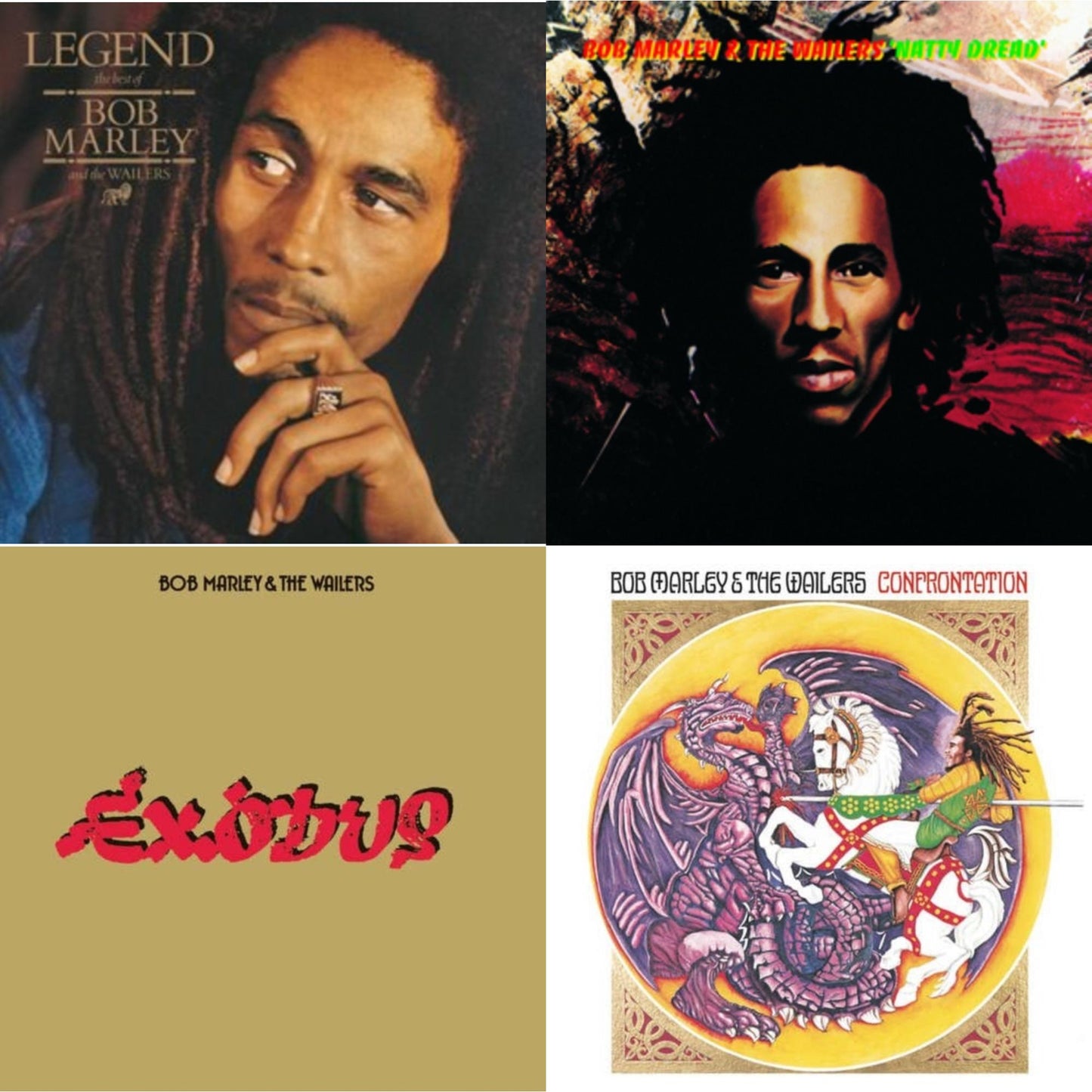 Legend & Natty Dread (180G) & Exodus & Confrontation