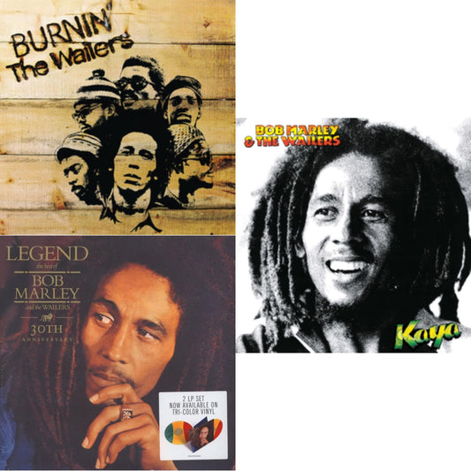 Burnin (180G) & Legend (30Th Anniversary) & Kaya