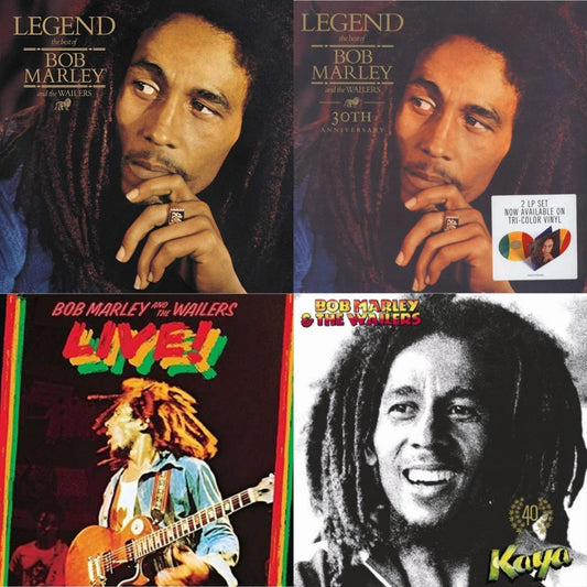 Legend - The Best Of Bob Marley & The Wailers (2LP) & Legend (30Th Anniversary) & Live (180G) & Kaya 40 (2LP)
