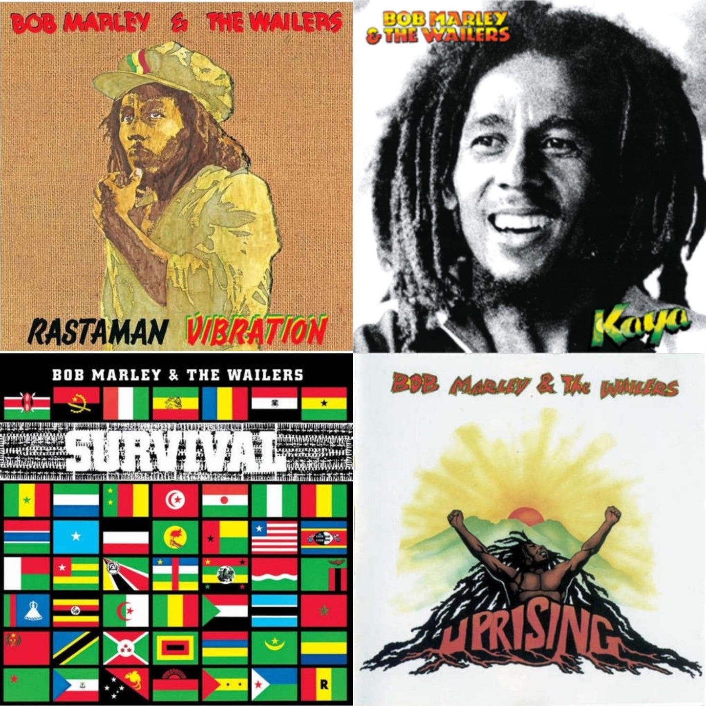 Rastaman Vibration & Kaya & Survival (180G) & Uprising