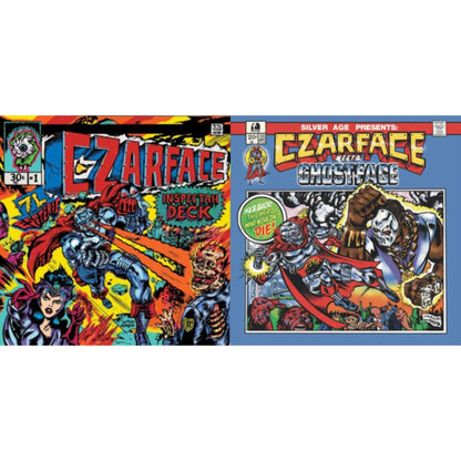 This is a 2 LP Vinyl SKU bundle.
1.This LP Vinyl is brand new.Format: LP VinylThis item's title is: CzarfaceArtist: CzarfaceLabel: BRICK RECORDSBarcode: 853044003328Release Date: 2/19/2013
2.This LP Vinyl is brand new.