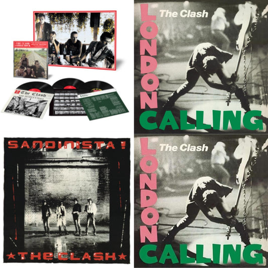 Combat Rock + The People's Hall (Special Edition/3LP/180G) & London Calling (2LP/180G/Remastered) & Sandinista (3LP/180G/Remastered) & London Calling