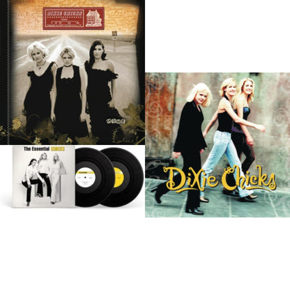 This is a 3 LP Vinyl SKU bundle.
1.This LP Vinyl is brand new.Format: LP VinylMusic Style: Country BluesThis item's title is: HomeArtist: ChicksLabel: LEGACYBarcode: 888751758315Release Date: 4/15/2016
2.This LP Vinyl is brand new.