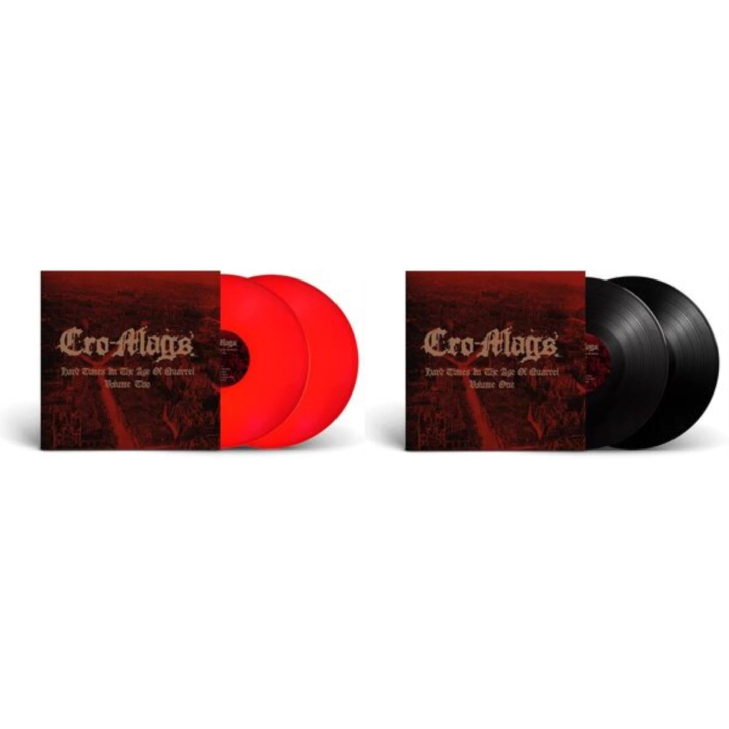 Hard Times In The Age Of Quarrel: Vol 2 (2LP/Red Vinyl) & Hard Times In The Age Of Quarrel: Vol 1 (2LP)