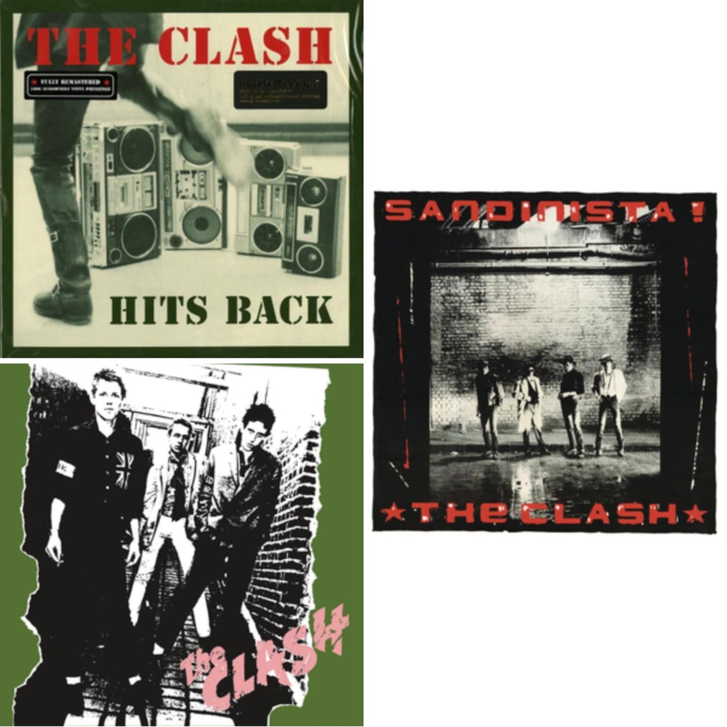 Hits Back (180G) & Clash (180G/Remastered) & Sandinista (3LP/180G/Remastered)