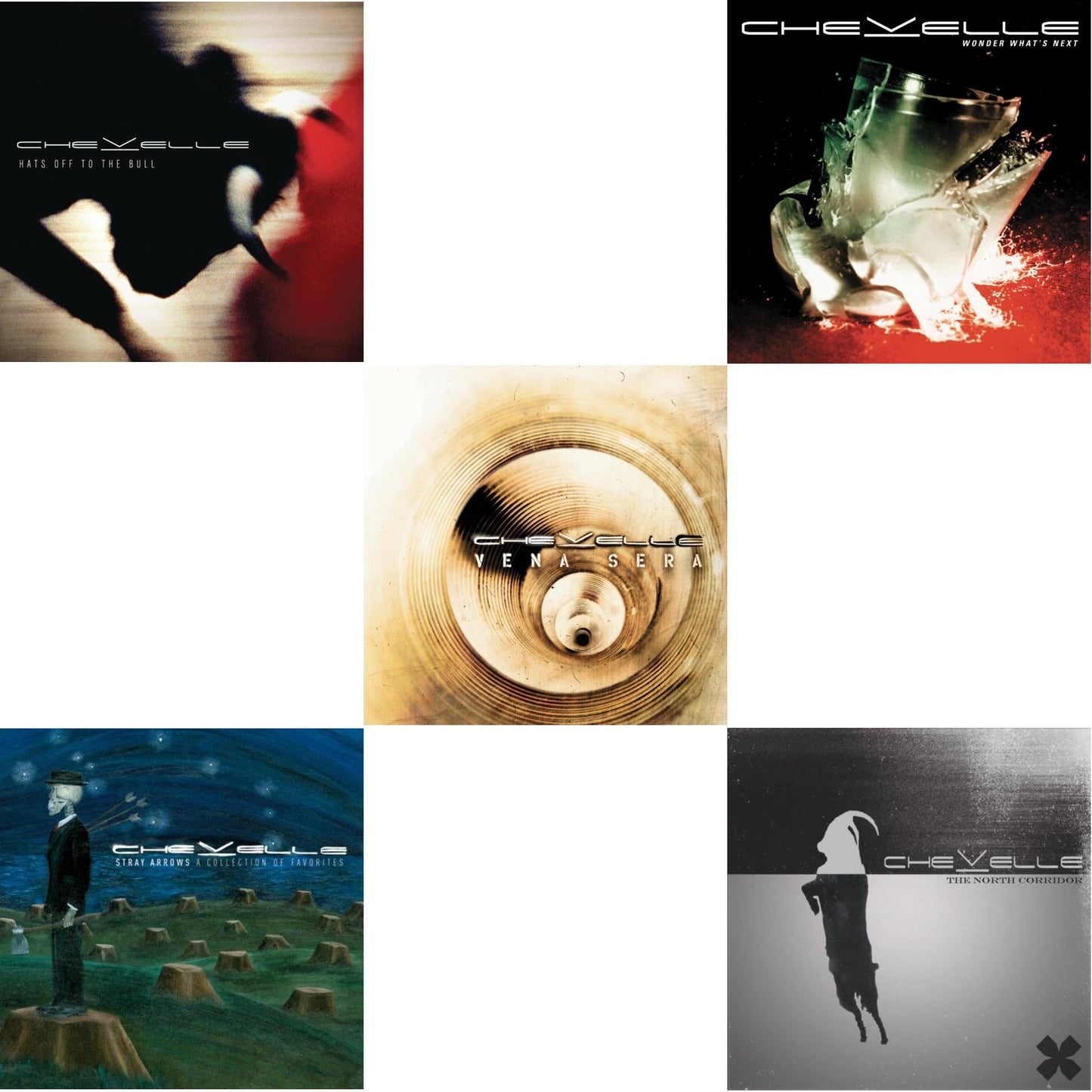 Hats Off To The Bull & Stray Arrows: Collection Of Favorites & Vena Sera & Wonder What's Next & North Corridor