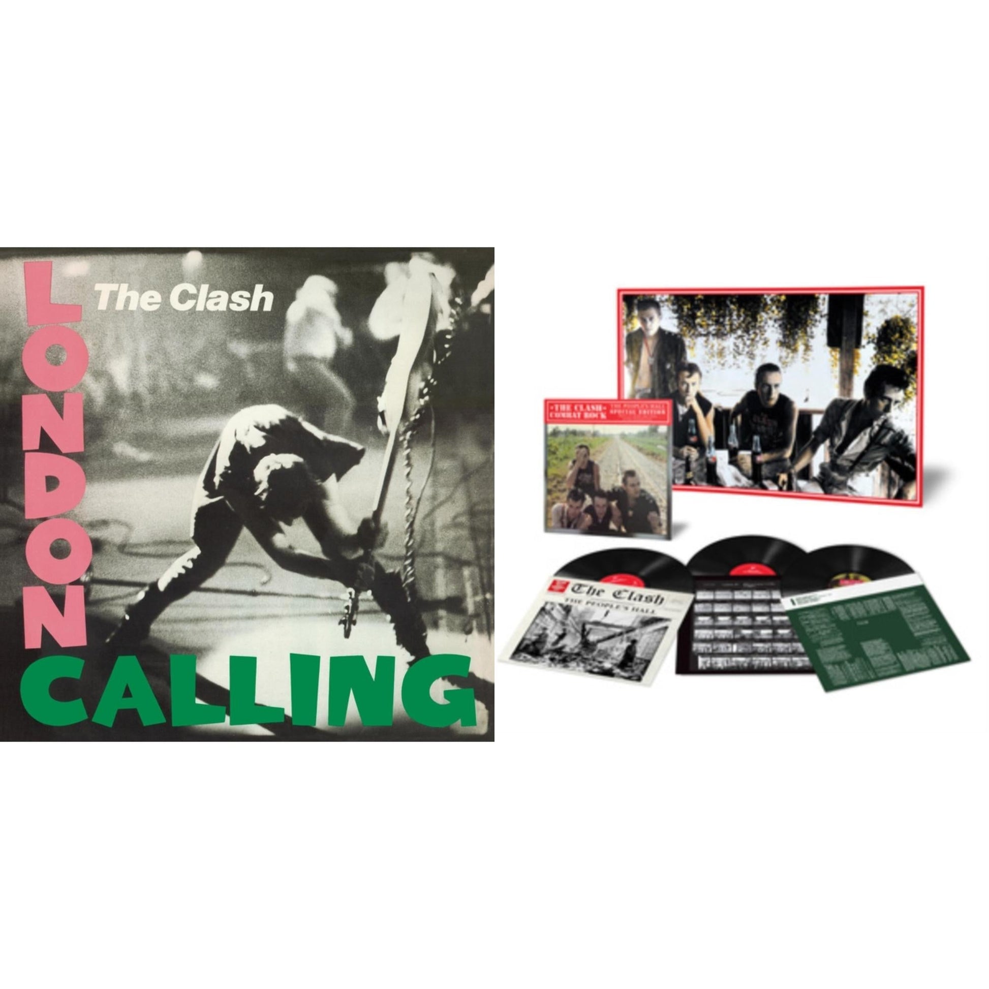 This is a 2 LP Vinyl SKU bundle.
1.This LP Vinyl is brand new.Format: LP VinylMusic Style: PunkThis item's title is: Combat Rock + The People's Hall (Special Edition/3LP/180G)Artist: ClashLabel: LEGACYBarcode: 194399551318Release Date: 5/20/2022
2.This LP Vinyl is brand new.