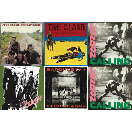 Combat Rock (180G/Remastered) & Give 'Em Enough Rope (180G/Remastered) & London Calling (2LP/180G/Remastered) & Clash (180G/Remastered) & Sandinista (3LP/180G/Remastered) & London Calling