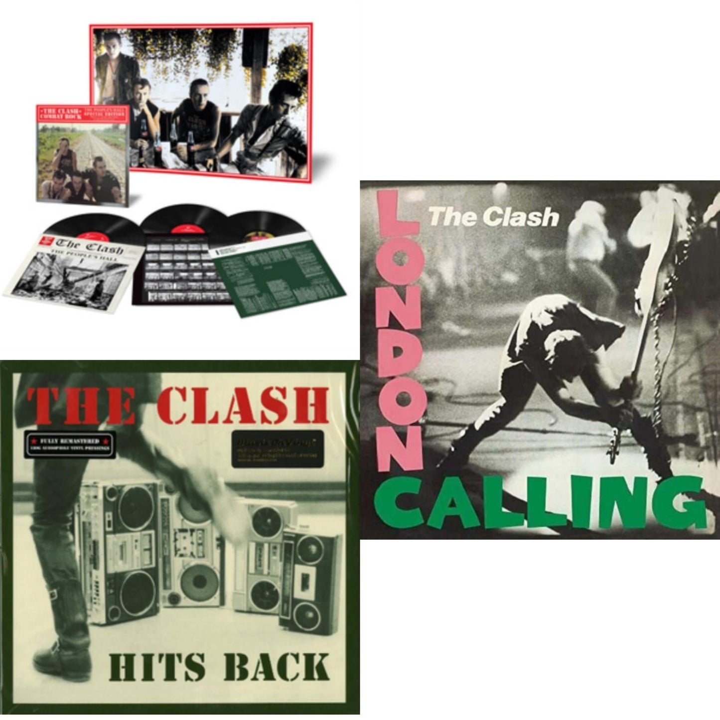 Combat Rock + The People's Hall (Special Edition/3LP/180G) & Hits Back (180G) & London Calling