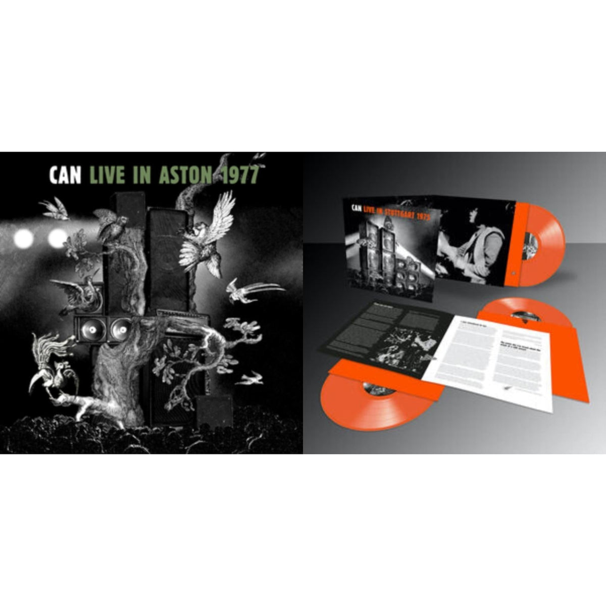 Can - Live Stuttgart 1975 (Orange Vinyl/3LP) & Live In Aston 1977