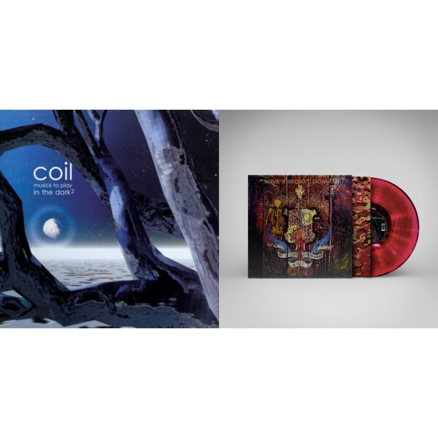 Musick To Play In The Dark² (Clear Orangevinyl/2LP) & Love's Secret Domain (30Th Anniversary Edition//Limited/Dark River Red LP Vinyl)