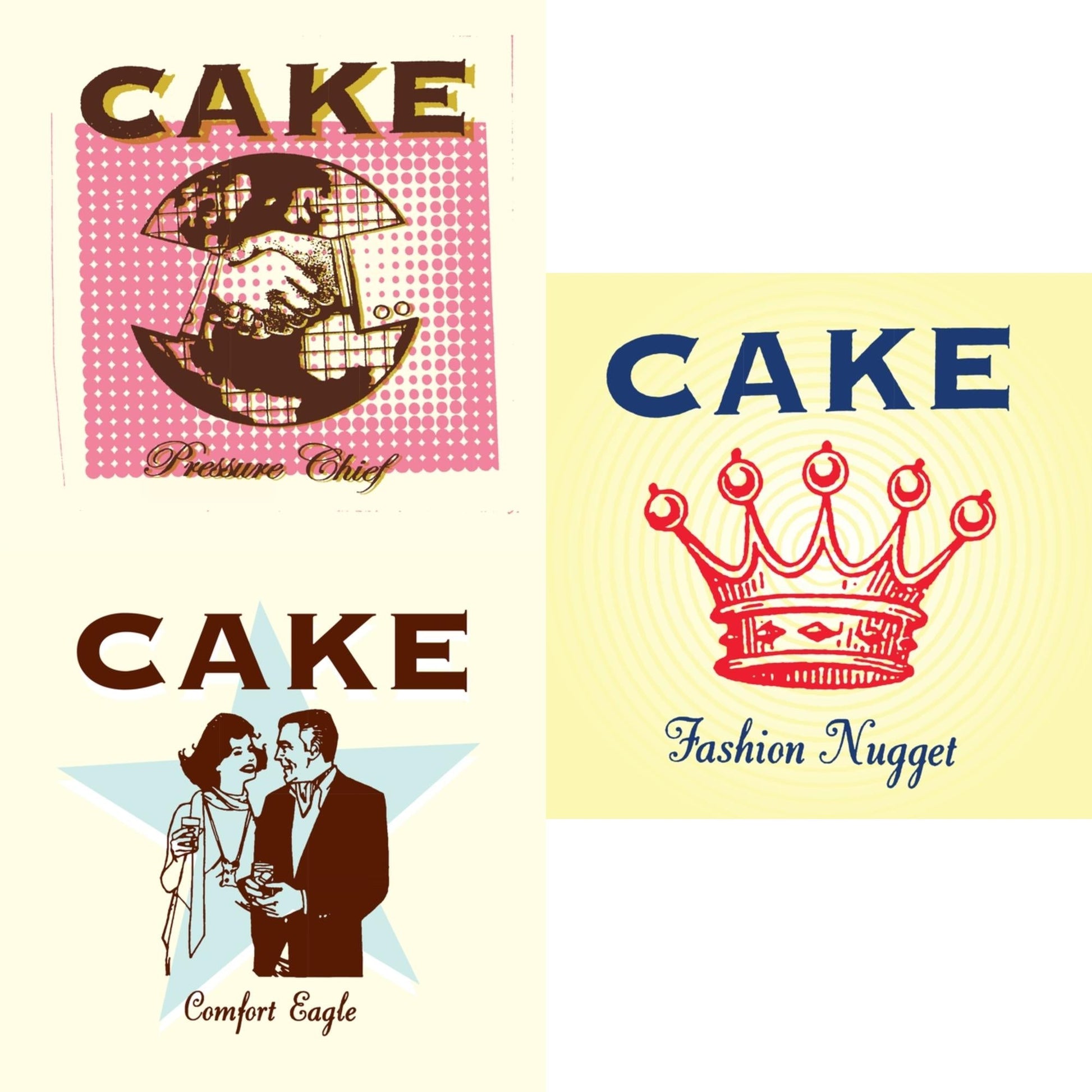 This is a 3 LP Vinyl SKU bundle.
1.This LP Vinyl is brand new.Format: LP VinylMusic Style: Alternative RockThis item's title is: Fashion Nugget (X) (180G)Artist: CakeLabel: LEGACYBarcode: 194399664612Release Date: 7/8/2022
2.This LP Vinyl is brand new.