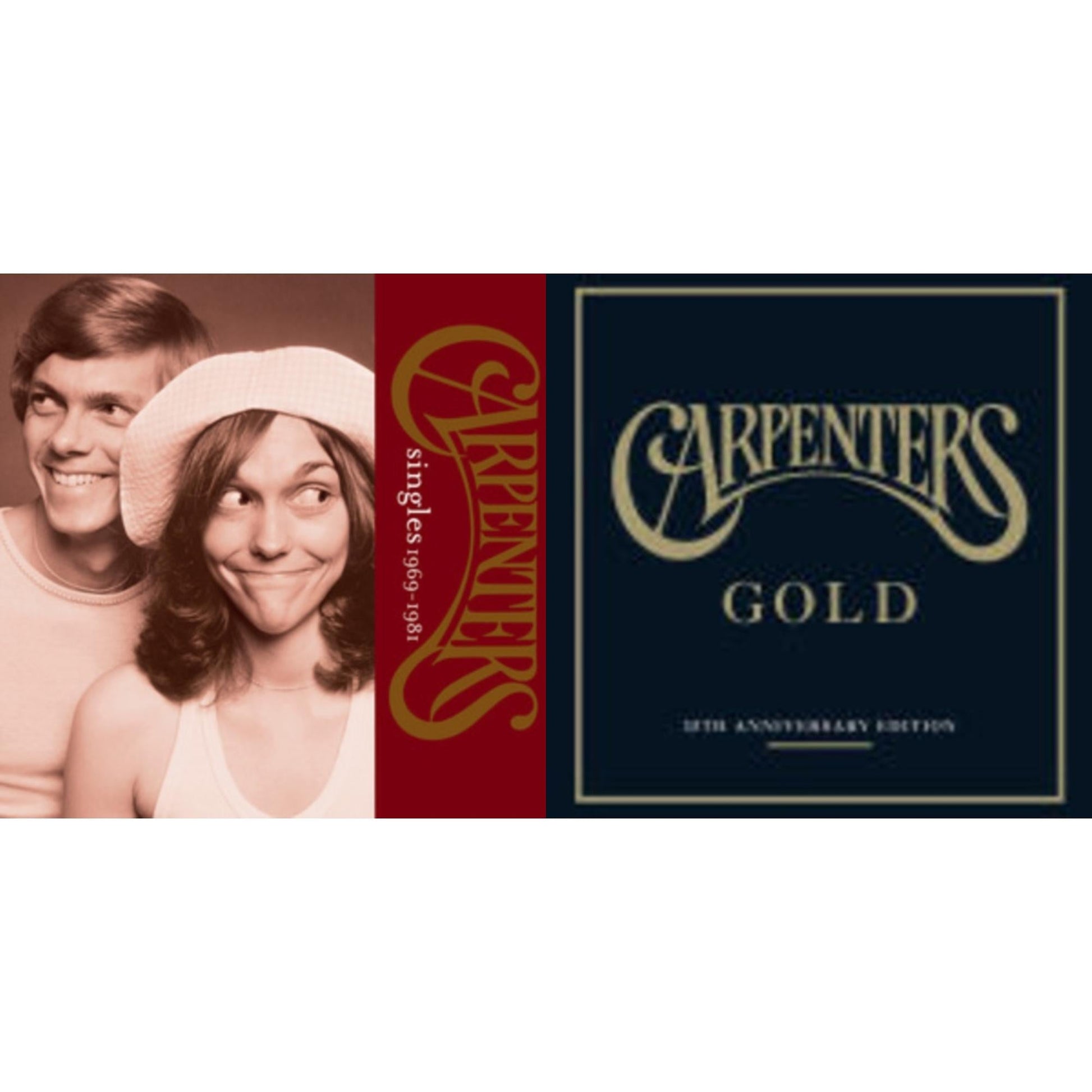 This is a 2 CD SKU bundle.
1.This CD is brand new.Format: CDMusic Style: JungleThis item's title is: Singles 1969 - 1981Artist: CarpentersLabel: A&MBarcode: 606949045623Release Date: 5/23/2000
2.This CD is brand new.