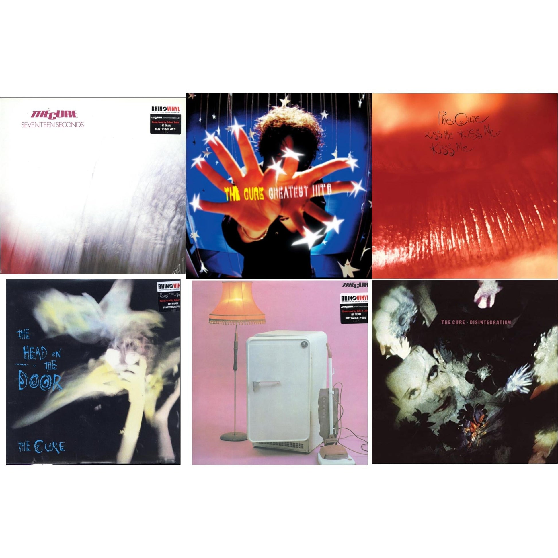 This is a 6 LP Vinyl SKU bundle.
1.This LP Vinyl is brand new.Format: LP VinylMusic Style: New WaveThis item's title is: Seventeen Seconds (180G)Artist: CureLabel: ELEKTRA CATALOG GROUPBarcode: 081227981600Release Date: 9/6/2016
2.This LP Vinyl is brand new.