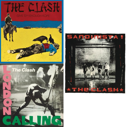 Give 'Em Enough Rope (180G/Remastered) & London Calling (2LP/180G/Remastered) & Sandinista (3LP/180G/Remastered)