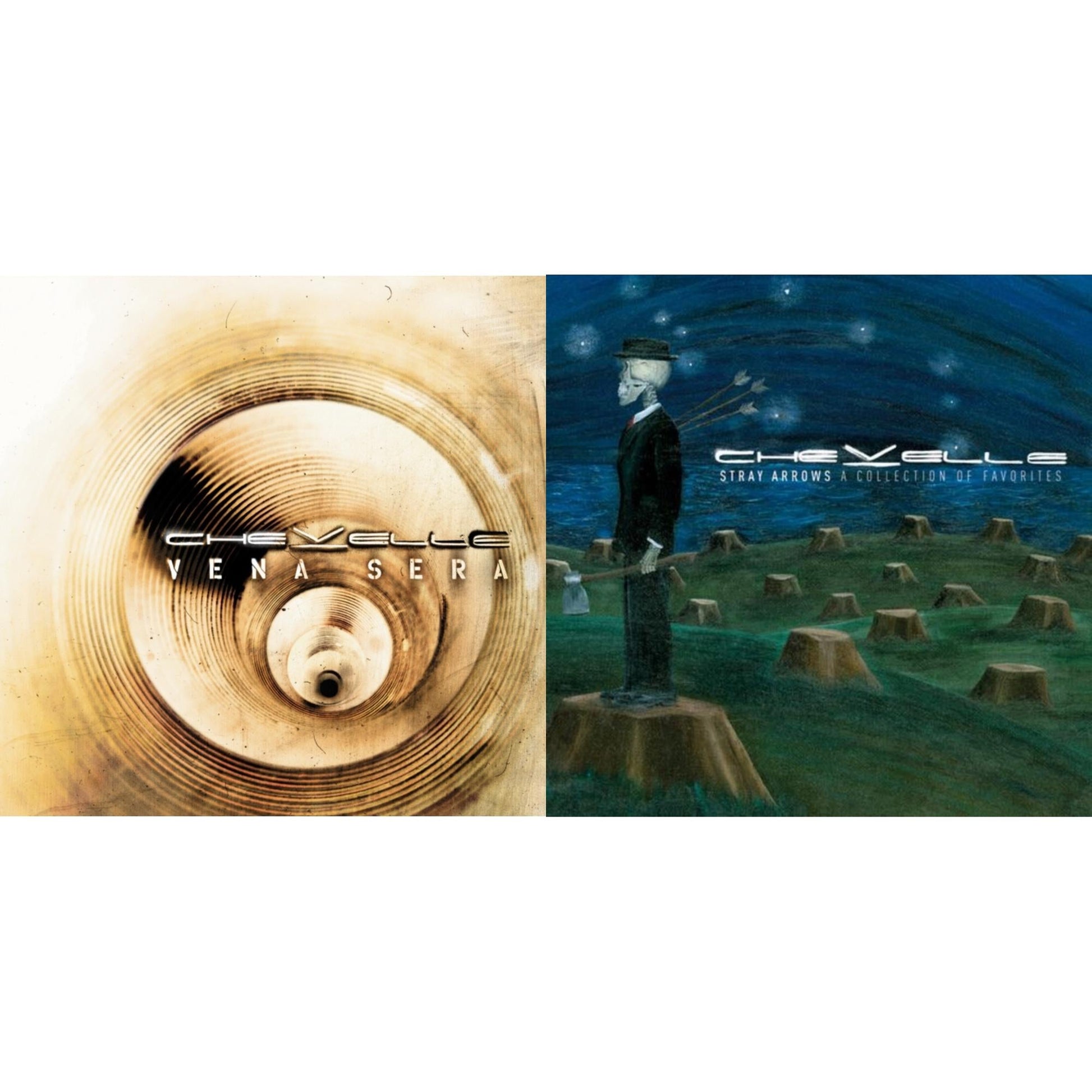 This is a 2 CD SKU bundle.
1.This CD is brand new.Format: CDThis item's title is: Stray Arrows: Collection Of FavoritesArtist: ChevelleBarcode: 887654114525Release Date: 12/4/2012
2.This CD is brand new.