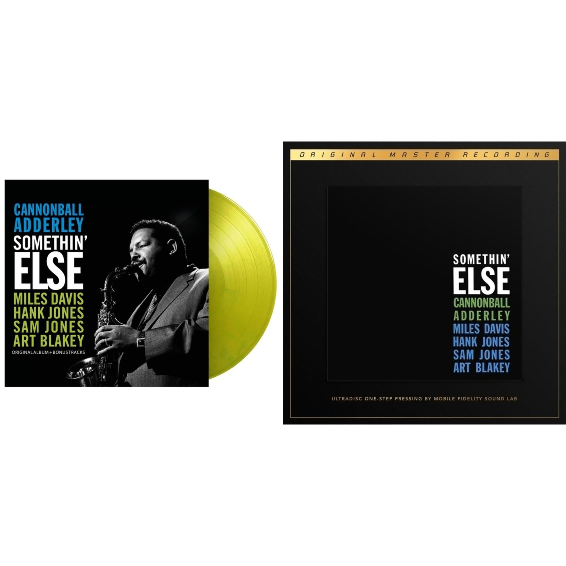This is a 2 LP Vinyl SKU bundle.
1.This LP Vinyl is brand new.Format: LP VinylThis item's title is: Somethin Else (Solid Yellow & Transparent Green LP Vinyl)Artist: Cannonball AdderleyBarcode: 8719039006649Release Date: 5/10/2024
2.This LP Vinyl is brand new.