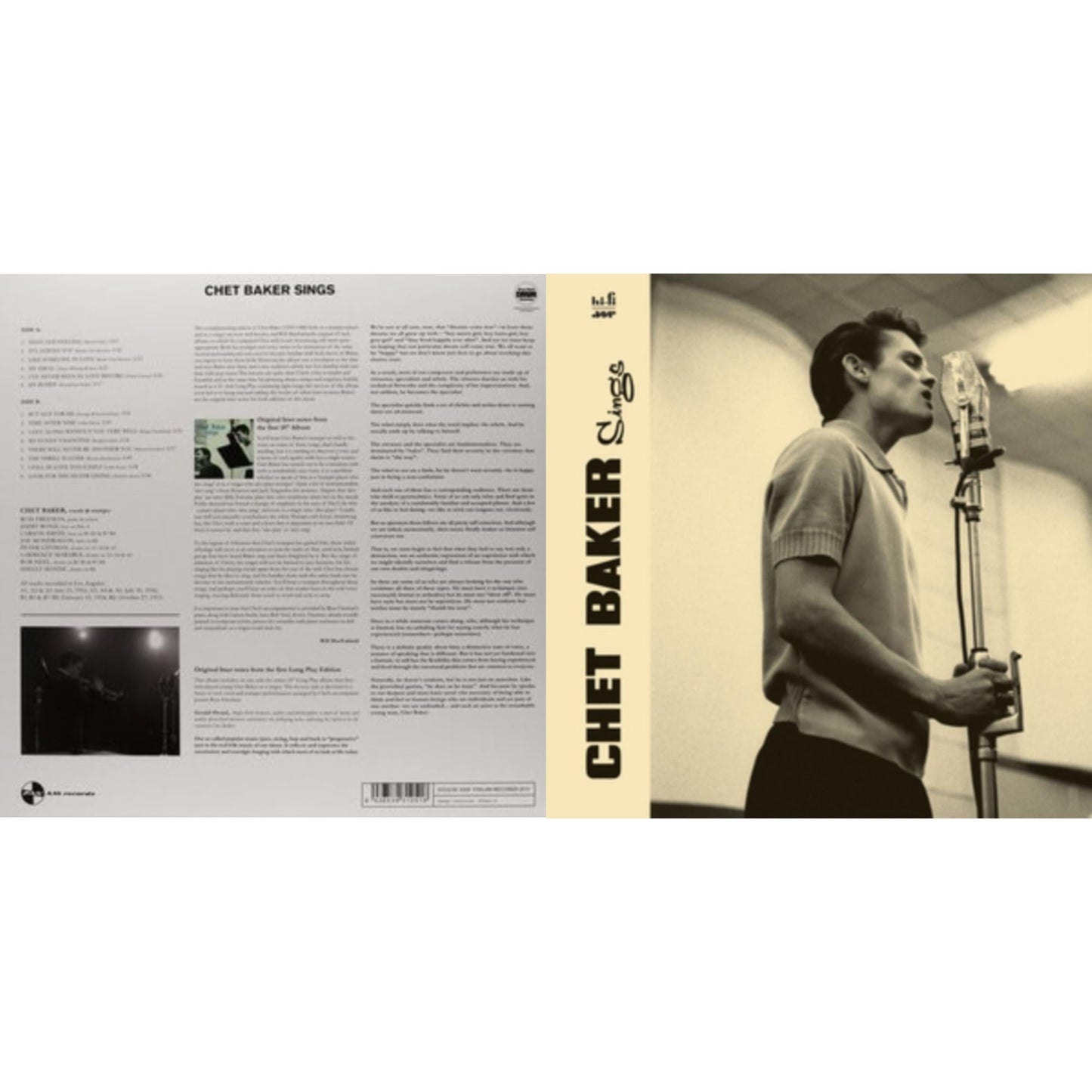 Sings & Chet Baker Sings