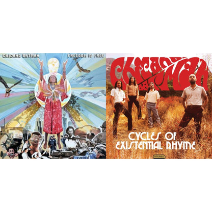 Cycles Of Existential Rhyme (Marbled Magma LP Vinyl) & Freedom Is Free (Pink & Blue Splatter LP Vinyl)