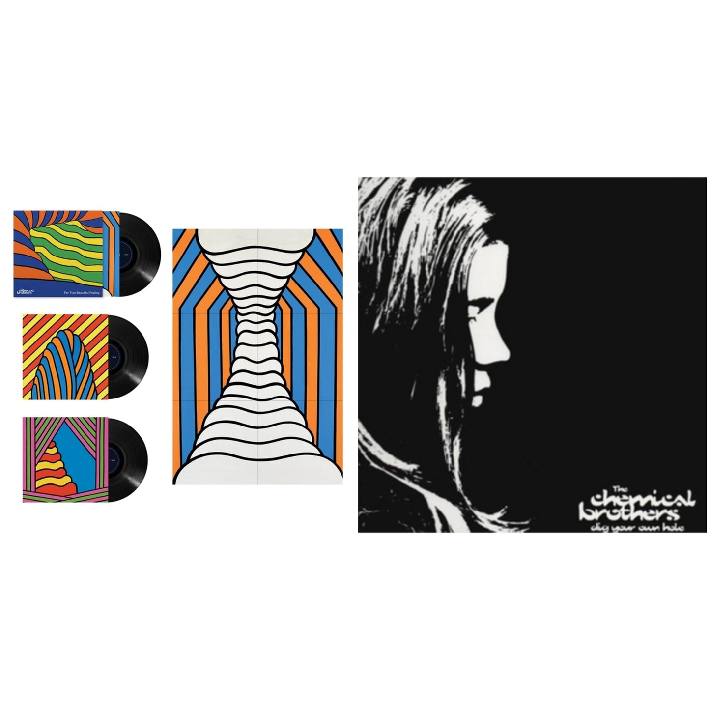 This is a 2 LP Vinyl SKU bundle.
1.This LP Vinyl is brand new.Format: LP VinylMusic Style: ElectroThis item's title is: For That Beautiful Feeling (3LP/45RPM)Artist: Chemical BrothersLabel: CASABLANCA/REPUBLIC RECORDSBarcode: 602455588531Release Date: 9/8/2023
2.
