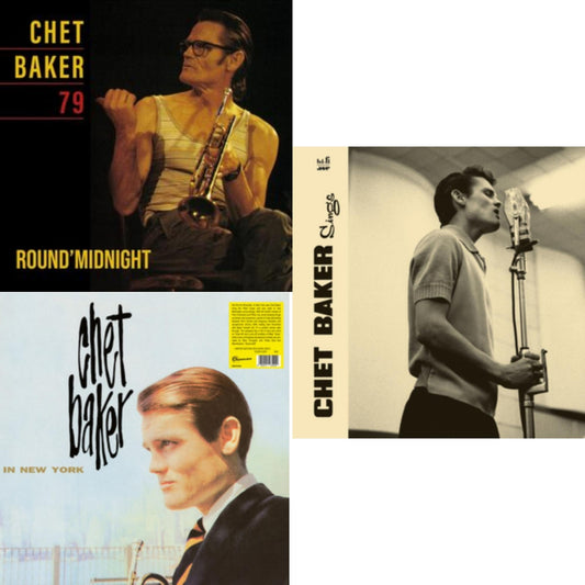 Round Midnight 79 & In New York (Clear LP Vinyl) & Chet Baker Sings