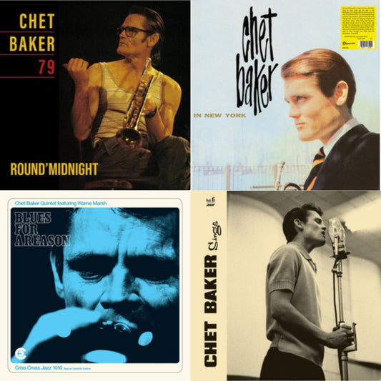 Round Midnight 79 & In New York (Clear LP Vinyl) & Blues For A Reason (Feat. Warne Marsh) & Chet Baker Sings