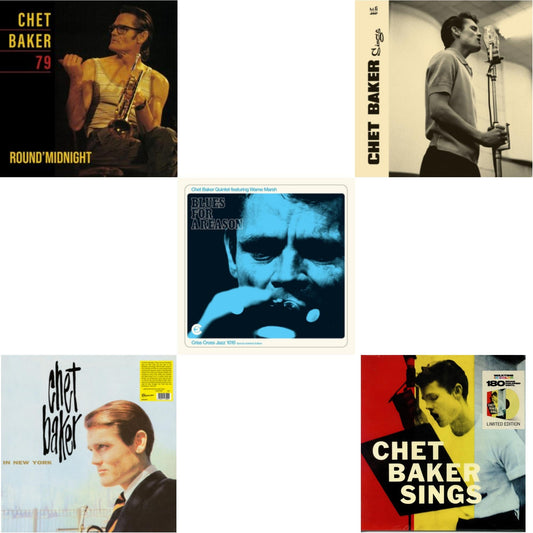 Round Midnight 79 & In New York (Clear LP Vinyl) & Blues For A Reason (Feat. Warne Marsh) & Chet Baker Sings & Sings (180G/Limited/Yellow LP Vinyl)