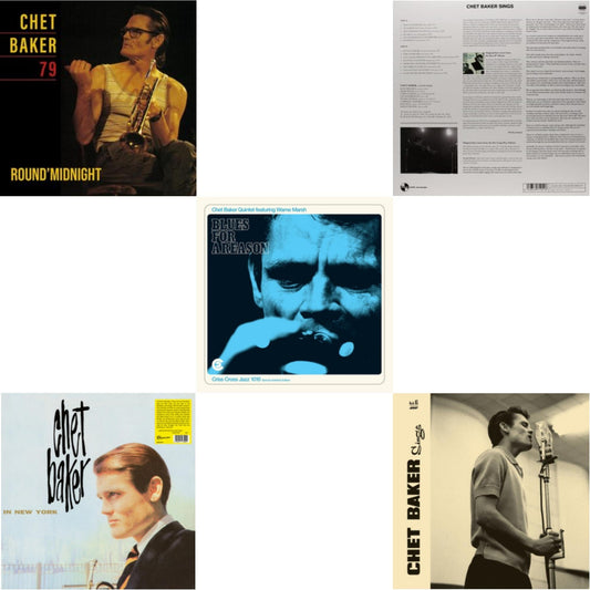 Round Midnight 79 & In New York (Clear LP Vinyl) & Blues For A Reason (Feat. Warne Marsh) & Sings & Chet Baker Sings